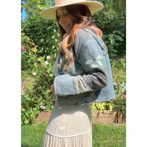 Flashback Patchwork Jacket – Vintage Southwest Heritage Piece - Picture 4 of 9